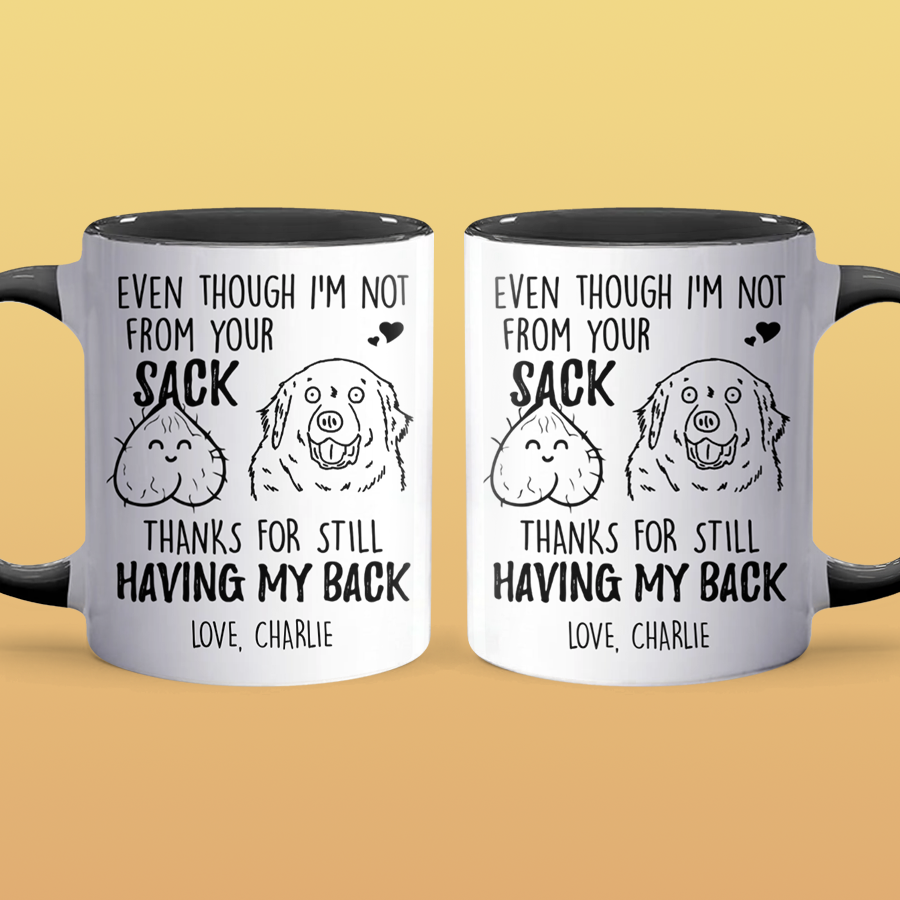 Having My Back - Accent Coffee Mug