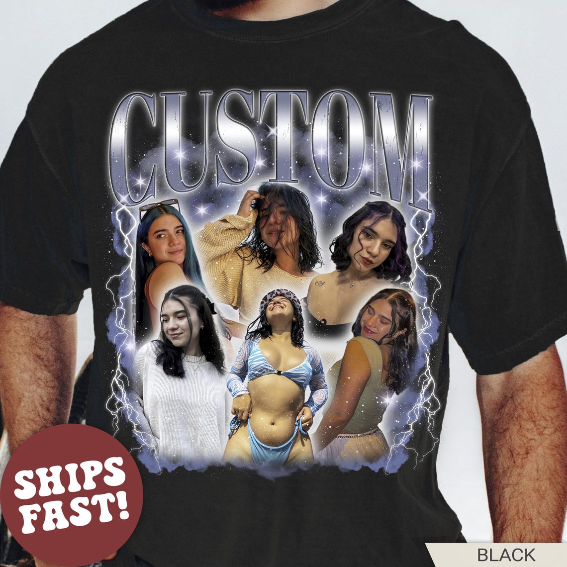 Comfort Colors Custom Girlfriend Shirt, Personalized Bootleg Girlfriend T Shirt, Bootleg Boyfriend Tee