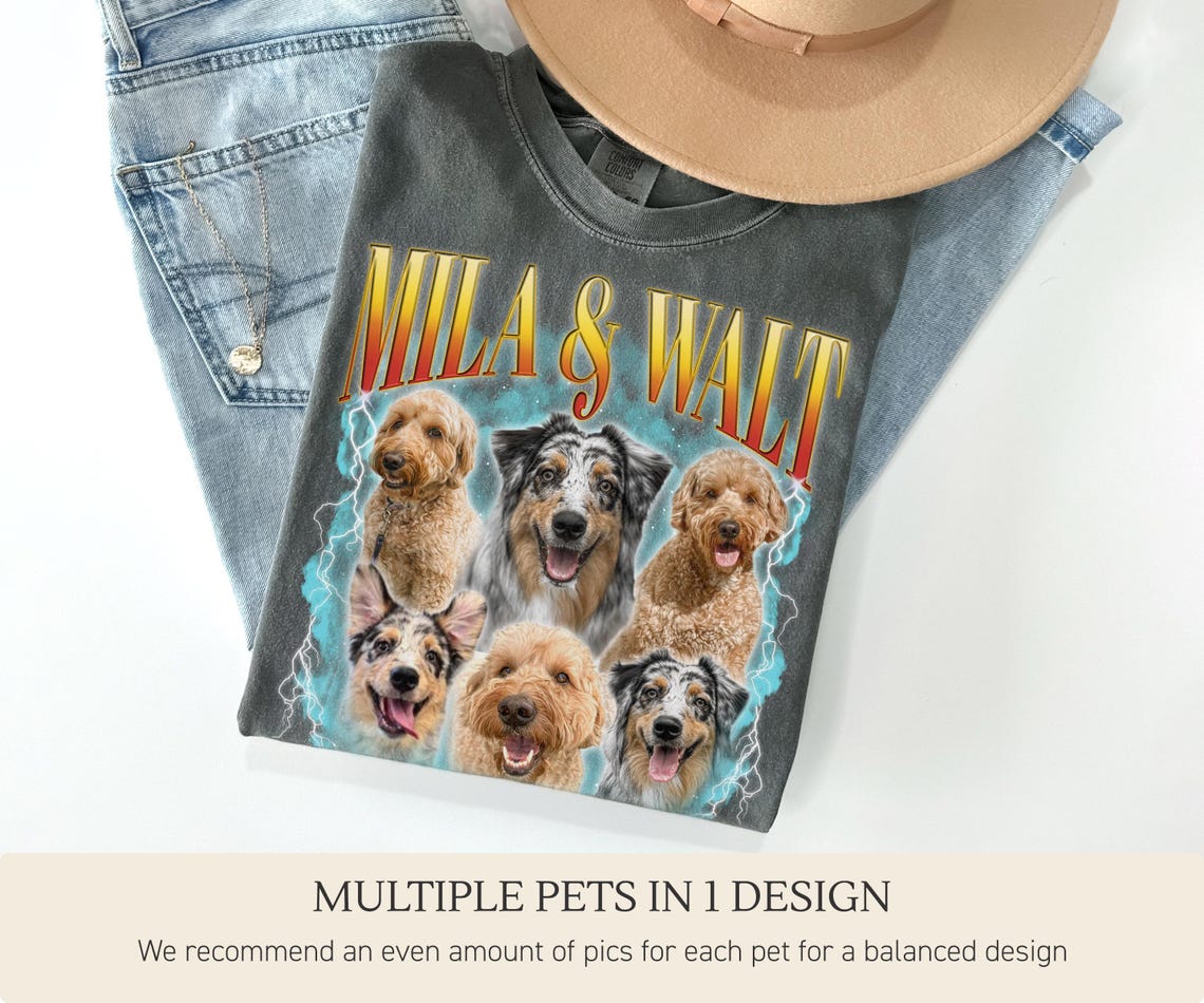 Comfort Colors Custom Dog Shirt, Custom Pet Shirt, Custom Bootleg Shirt, Dog Remembrance Gift