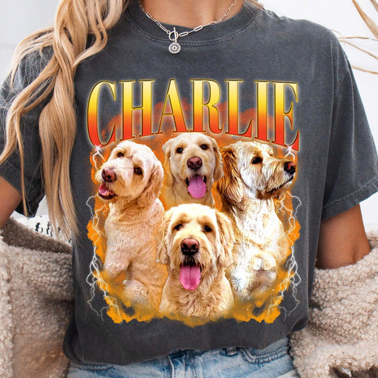 Comfort Colors Custom Dog Shirt, Custom Pet Shirt, Custom Bootleg Shirt, Dog Remembrance Gift