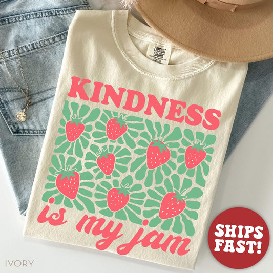 Comfort Colors® Kindness Shirt Teacher T Shirt Christian Shirt Positive Tee, Mental Health Gifts