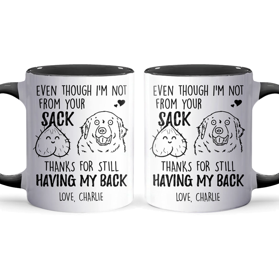 Having My Back - Accent Coffee Mug