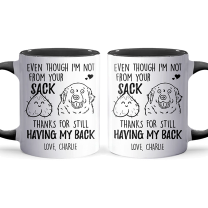 Having My Back - Accent Coffee Mug